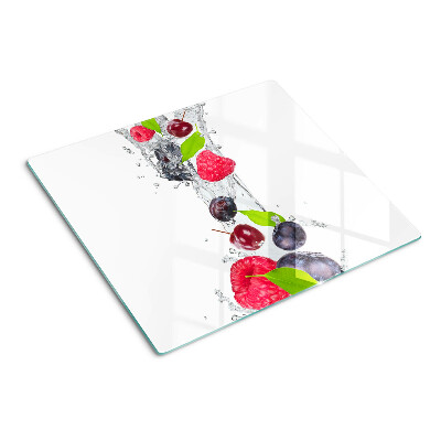 Tábua para corte Fruta na água