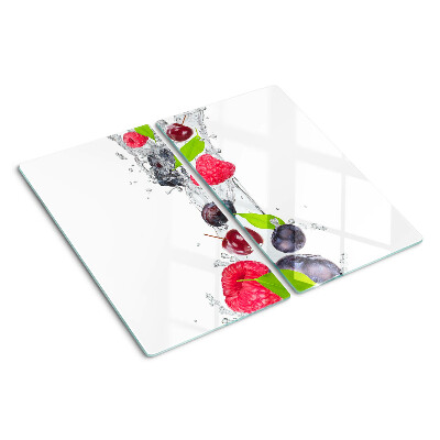 Tábua para corte Fruta na água