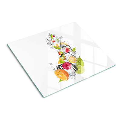 Tábua para cozinha Fruta na água