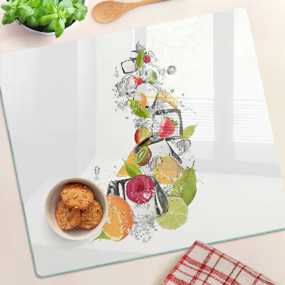 Tábua para cozinha Fruta na água