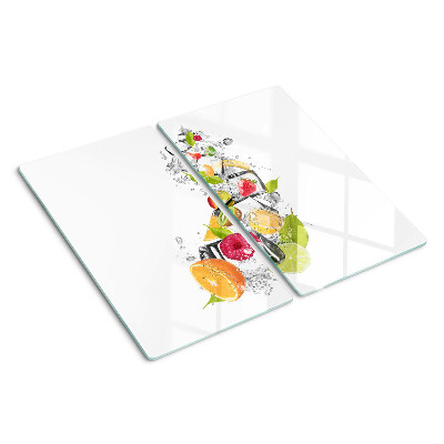Tábua para cozinha Fruta na água