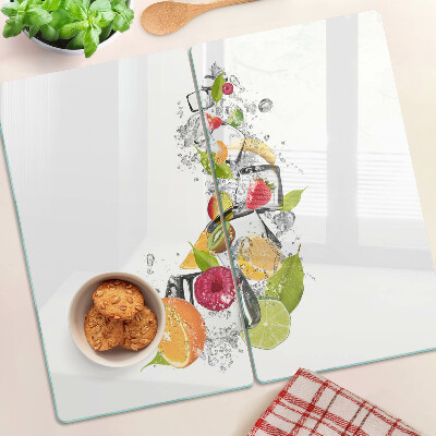 Tábua para cozinha Fruta na água