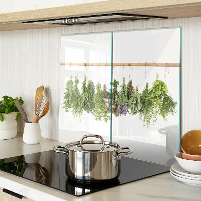 Tábua para cozinha Ervas secas em uma corda