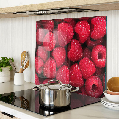 Tábua para cozinha Framboesas no fundo