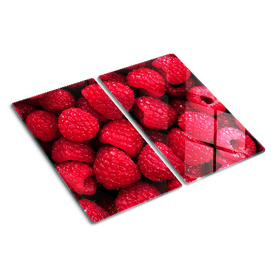 Tábua para cozinha Framboesas no fundo