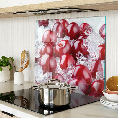 Tábua para corte Uvas vermelhas no gelo