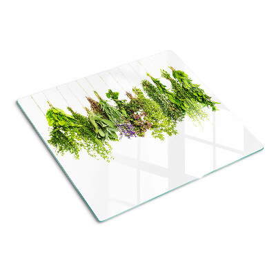 Tábua para cozinha Ervas penduradas em uma corda