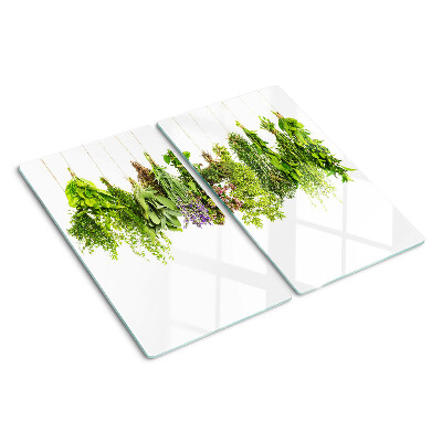 Tábua para cozinha Ervas penduradas em uma corda