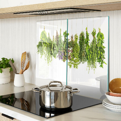Tábua para cozinha Ervas penduradas em uma corda