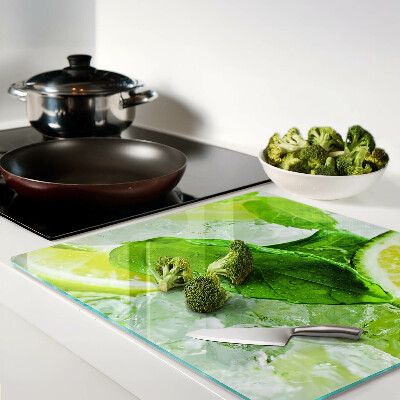 Tábua para cozinha Limões e folhas de hortelã