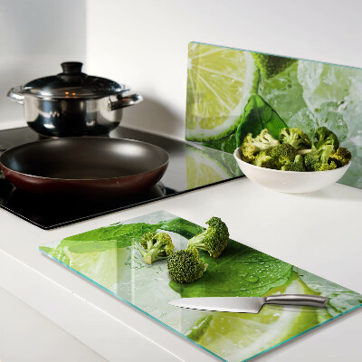 Tábua para cozinha Limões e folhas de hortelã