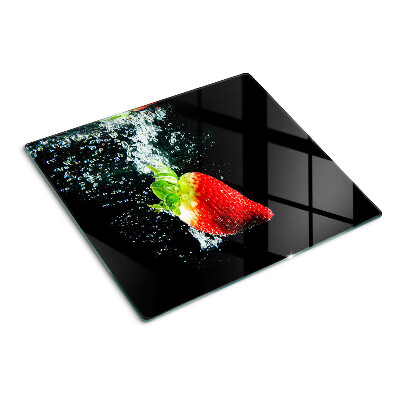 Tábua para cozinha Morango na água