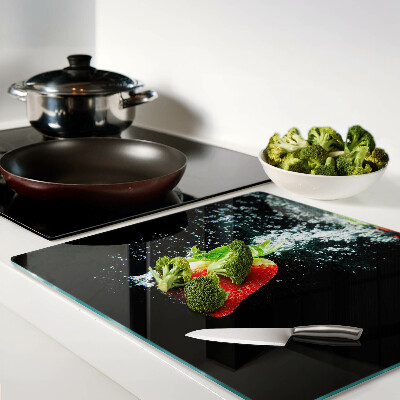 Tábua para cozinha Morango na água