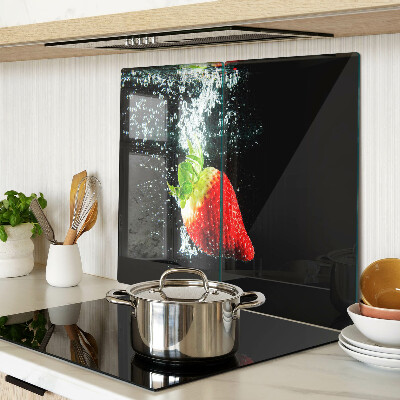 Tábua para cozinha Morango na água