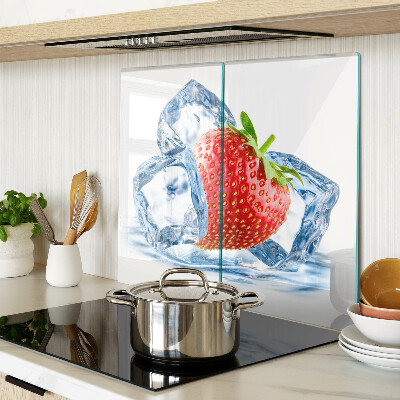 Tábua para corte Morango no gelo