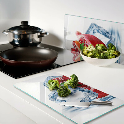 Tábua para cozinha Romã no gelo