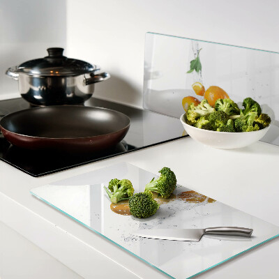 Tábua para corte Frutas cítricas com água