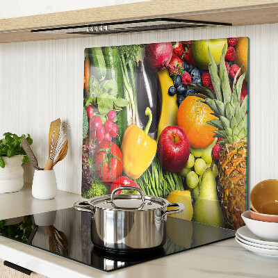 Tábua para cozinha Frutas e vegetais