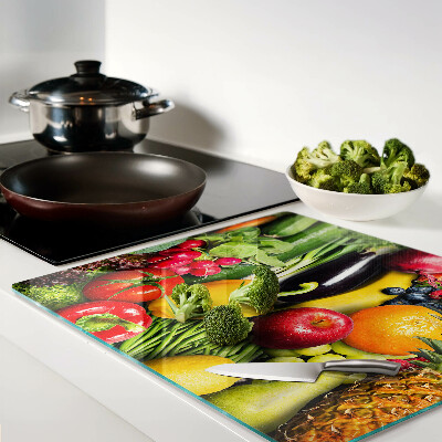 Tábua para cozinha Frutas e vegetais