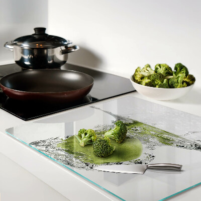 Tábua para cozinha Maçã verde na água