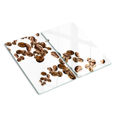 Tábua para corte Grãos de café em movimento