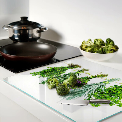 Tábua para cozinha Ervas secas em uma corda