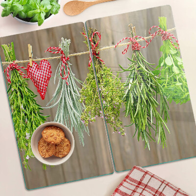 Tábua para cozinha Ervas em uma corda