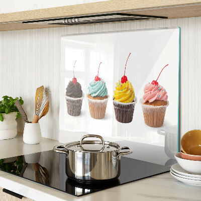 Tábua para corte Cupcake com chantilly e cereja