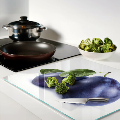 Tábua para cozinha Ameixas com folhas