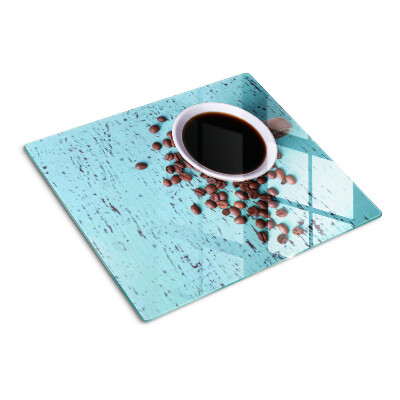 Tábua para corte Café e grãos de café