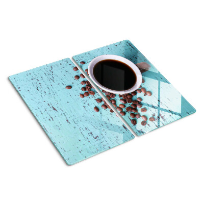 Tábua para corte Café e grãos de café