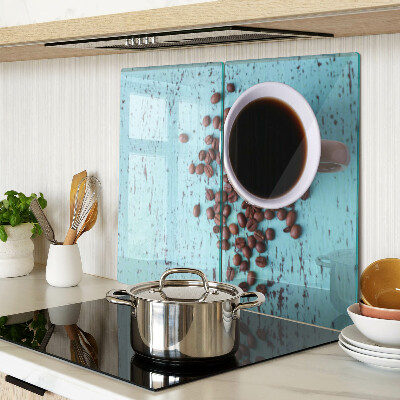 Tábua para corte Café e grãos de café