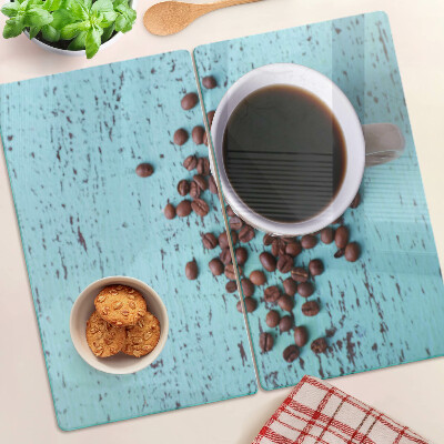 Tábua para corte Café e grãos de café