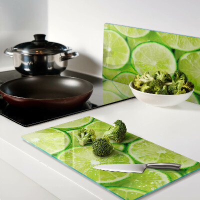 Tábua para corte Fatias de limão