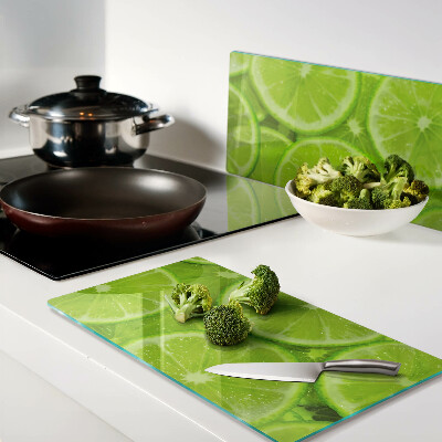 Tábua para corte Fatias de limão