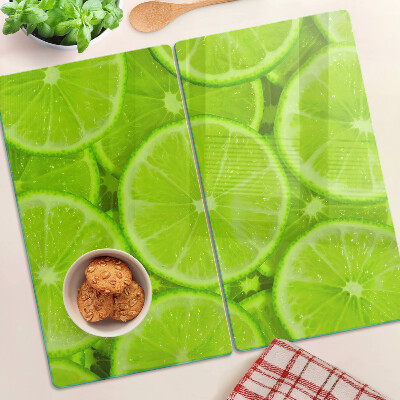Tábua para corte Fatias de limão