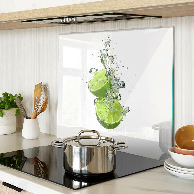Tábua para cozinha Limões em água com bolhas