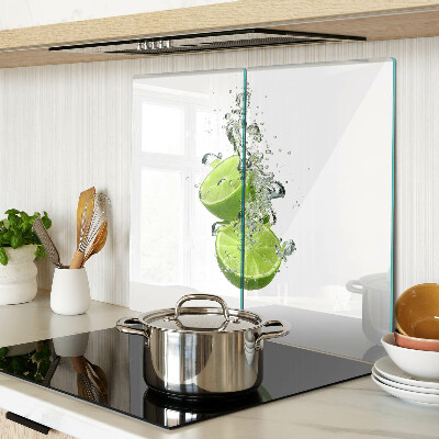 Tábua para cozinha Limões em água com bolhas