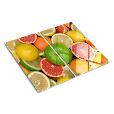 Tábua para corte Frutas cítricas em cores