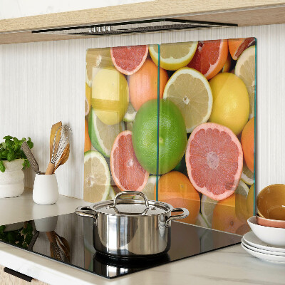 Tábua para corte Frutas cítricas em cores