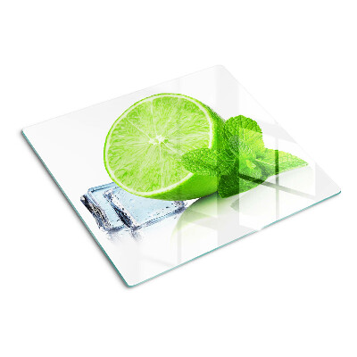 Tábua para cozinha Limão com hortelã e gelo