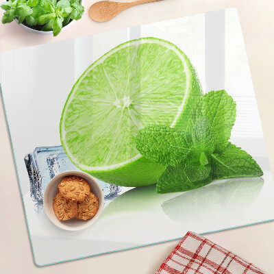 Tábua para cozinha Limão com hortelã e gelo