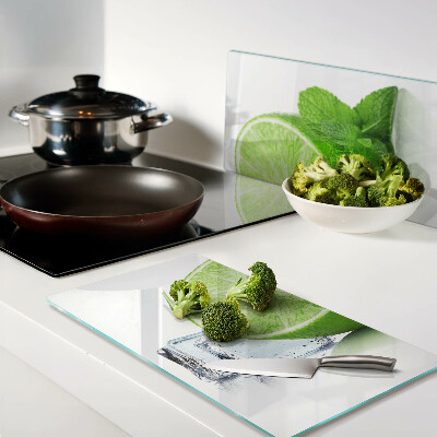 Tábua para cozinha Limão com hortelã e gelo