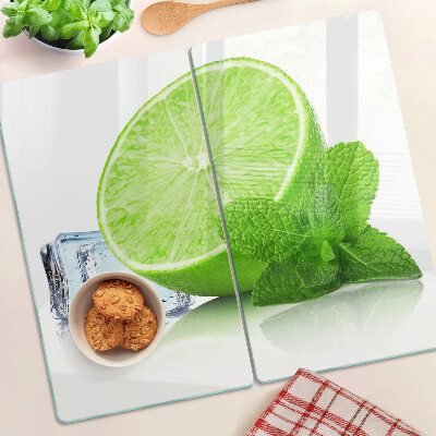 Tábua para cozinha Limão com hortelã e gelo