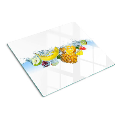 Tábua para corte Fruta na água