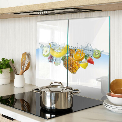 Tábua para corte Fruta na água