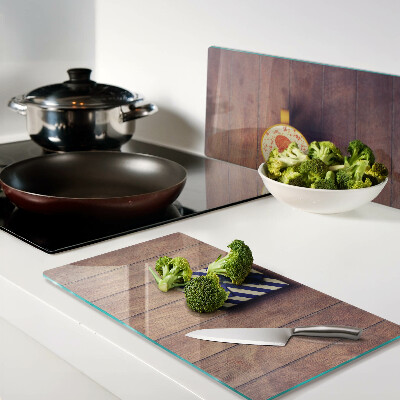 Tábua para cozinha Um presente com um coração em uma xícara
