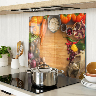 Tábua para cozinha Motivo vegetal e fruta
