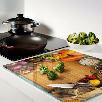 Tábua para cozinha Motivo vegetal e fruta