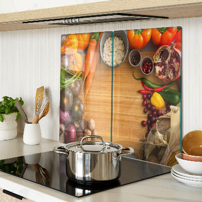 Tábua para cozinha Motivo vegetal e fruta